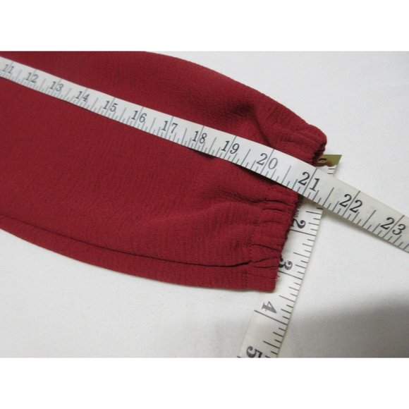 Madewell Texture & Thread crepe wrap top, blouse with tie front XS - Picture 12 of 12